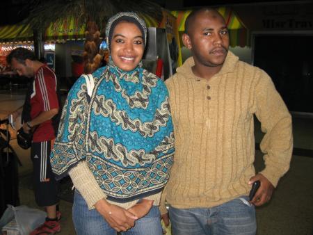 Farid ibrahim Halidi et sa femme